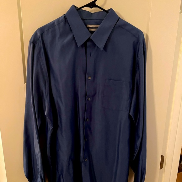 Long sleeve blue dress shirt - Picture 1 of 1